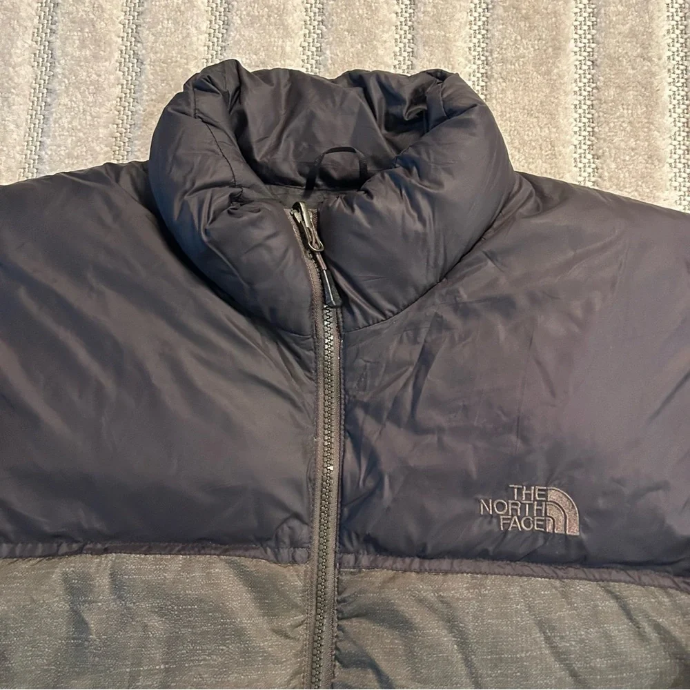 The North Face Nuptse Goose Down Green Puffer Jacket - Men’s M